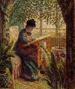 Claude Monet, Camille Monet at Work